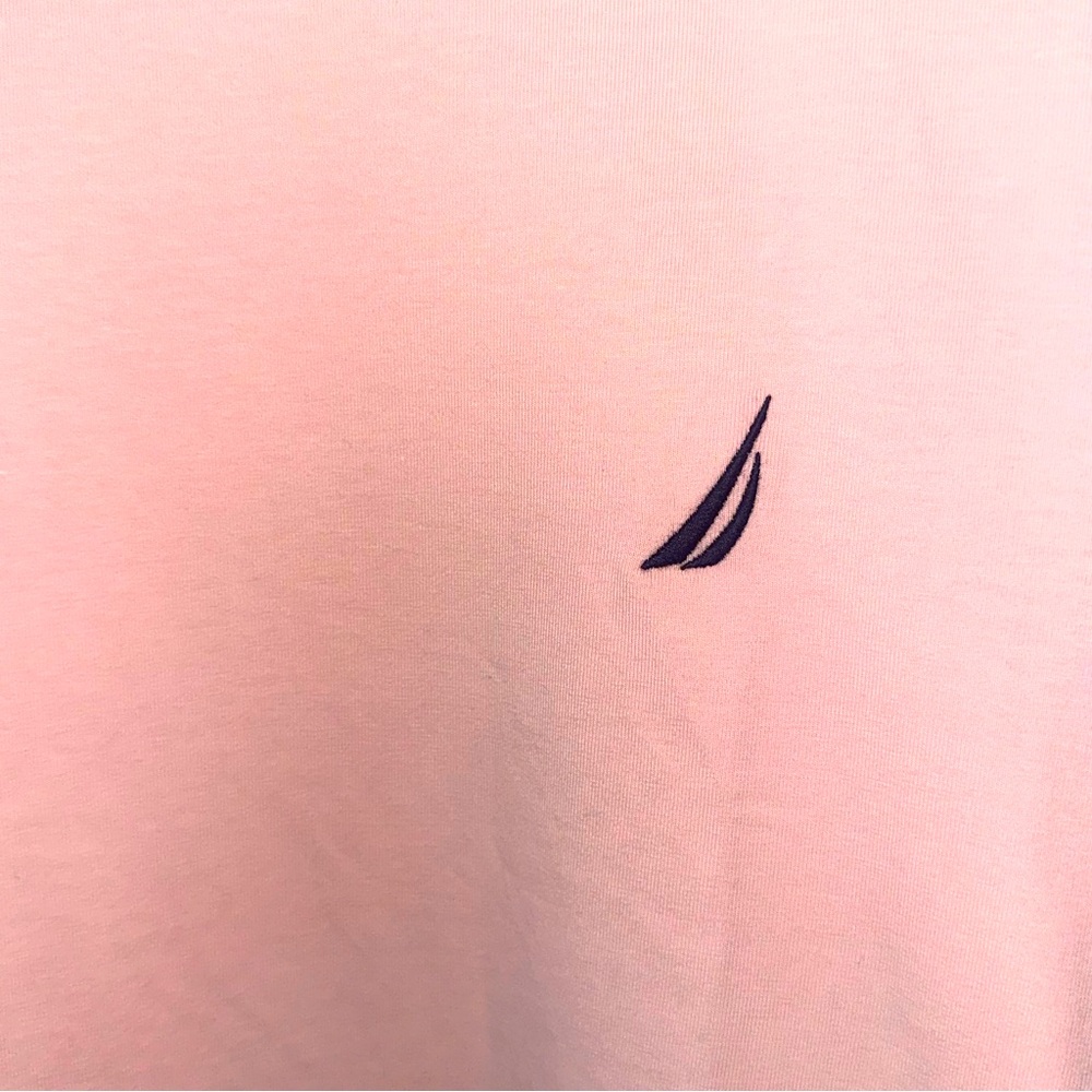 NWT NAUTICA ACTIVE STRETCH PERFORMANCE T SHIRT IN OASIS PINK - Picture 3 of 5